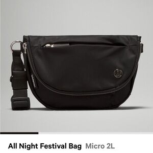 Lululemon All Night Festival Bag Micro